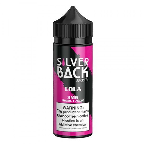 Silverback Juice Co. Tobacco-Free – Lola – 120ml / 3mg