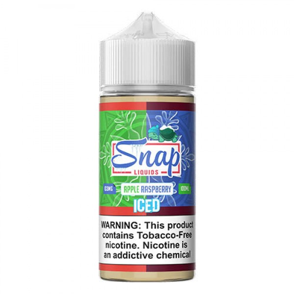 Snap Liquids Tobacco-Free – Apple Raspberry ICED – 100ml / 6mg