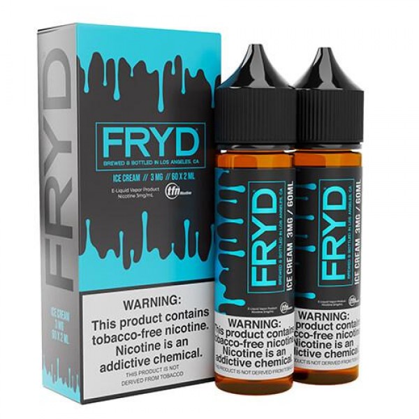 FRYD TFN E-Liquid – Ice Cream – 2x60ml / 0mg