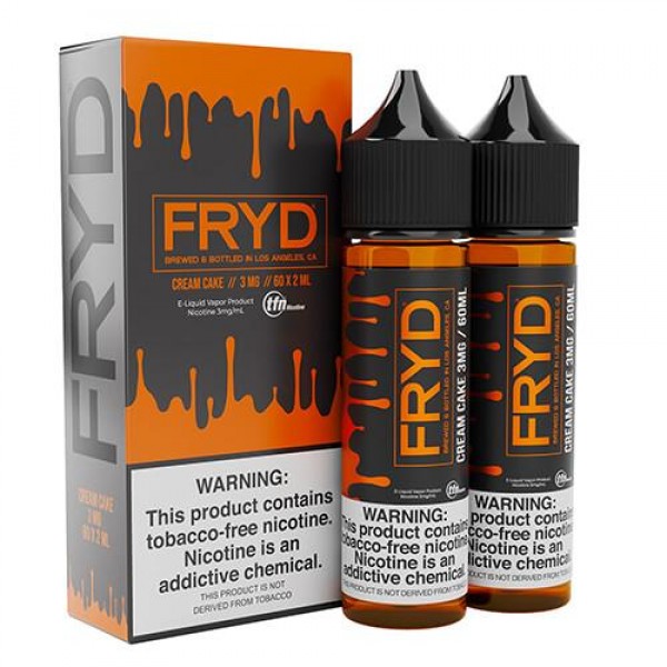 FRYD TFN E-Liquid – Cream Cake – 2x60ml / 3mg