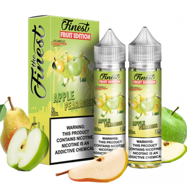 Finest E-Liquid Fruit Edition – Apple Pearadise – 2x60ml / 6mg