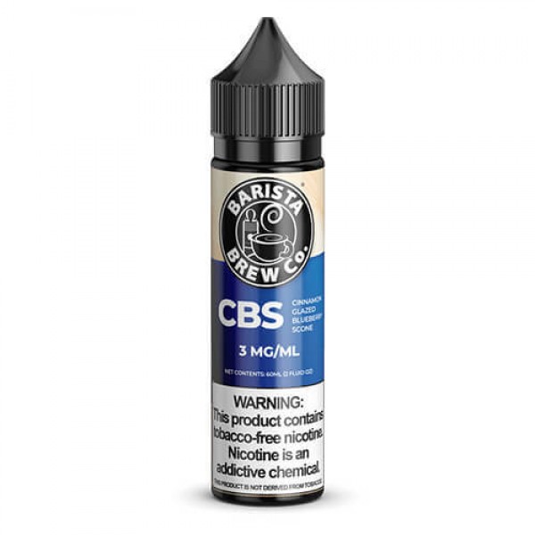 Barista Brew Co Tobacco-Free – Cinnamon Glazed Blueberry Scone – 60ml / 0mg