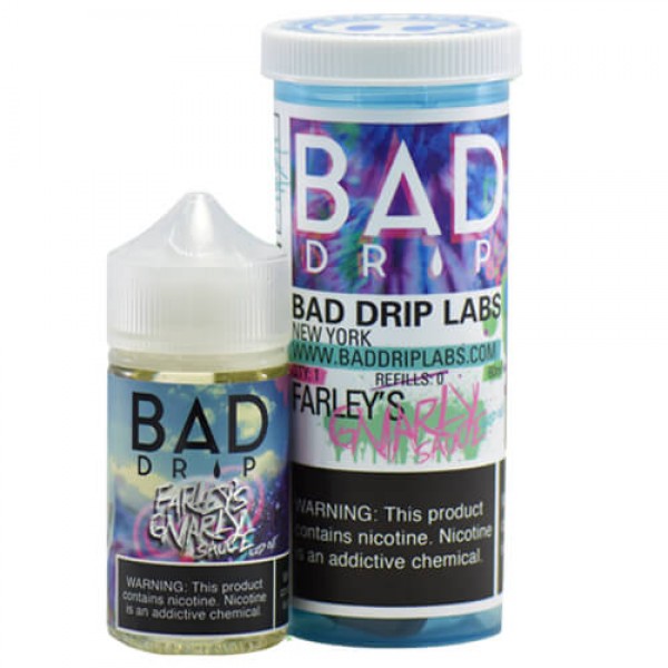 Bad Drip Tobacco-Free E-Juice – Farley’s Gnarly Sauce Iced Out – 60ml / 6mg