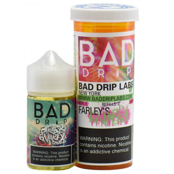 Bad Drip Tobacco-Free E-Juice – Farley’s Gnarly Sauce – 60ml / 6mg