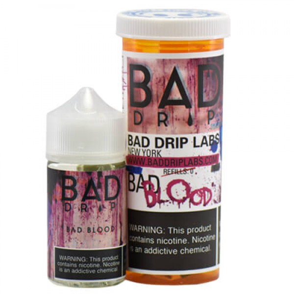 Bad Drip Tobacco-Free E-Juice – Bad Blood – 60ml / 3mg