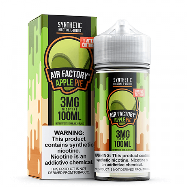 Air Factory eLiquid Synthetic – Apple Pie (Limited Edition) – 100ml / 3mg