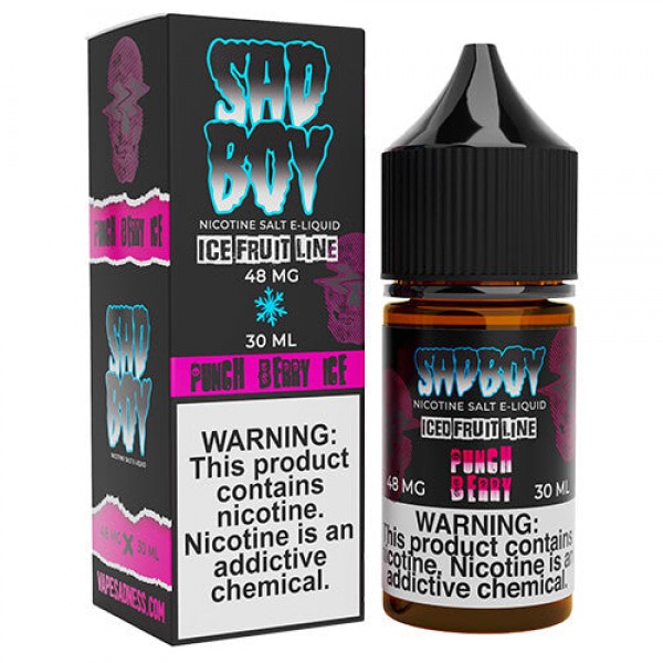 Sadboy E-Liquid SALTS Fruit Line – Punch Berry Ice – 30ml / 48mg