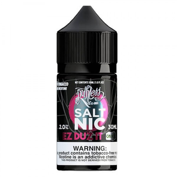 Ruthless eJuice TFN SALTS – EZ Duz It On Ice – 30ml / 10mg