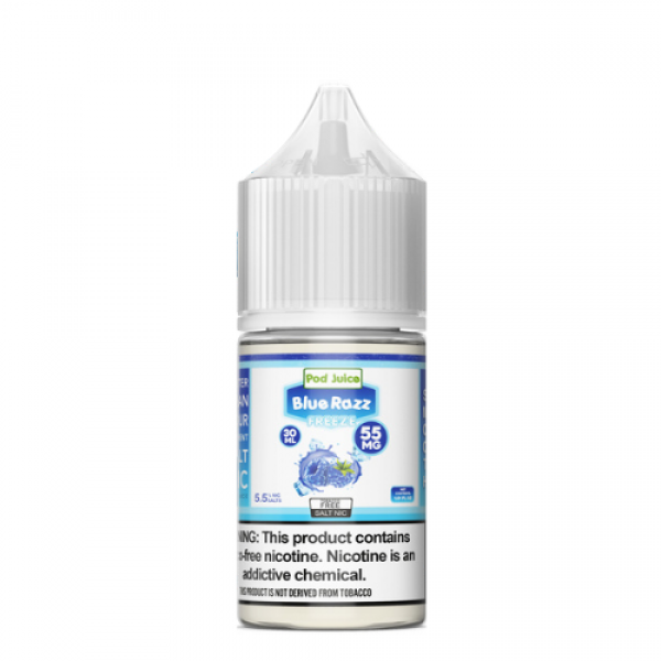 Pod Juice Tobacco-Free SALTS – Blue Razz Lemonade Freeze – 30ml / 35mg