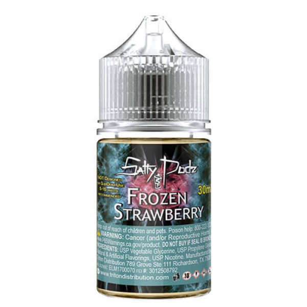 Salty Podz eJuice – Frozen Strawberry – 30ml / 35mg