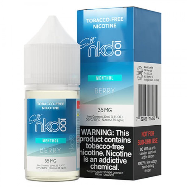 Nkd 100 Tobacco-Free SALTS Menthol – Berry – 30ml / 50mg