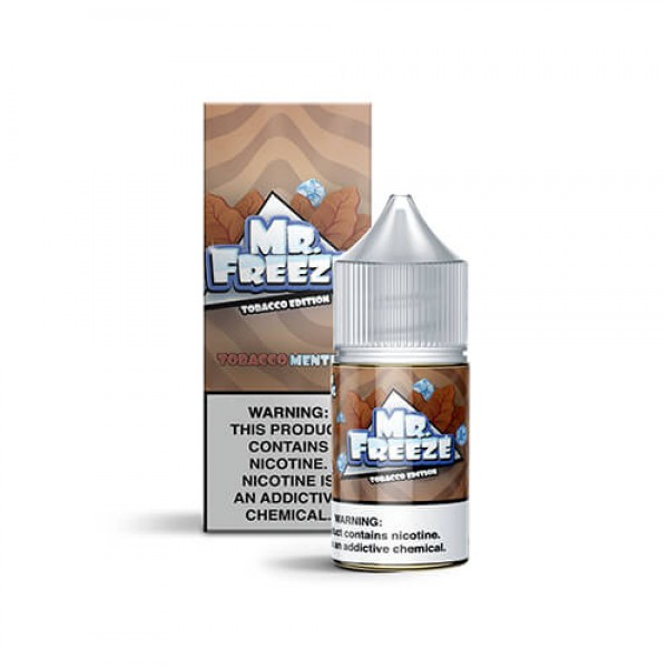 Mr. Freeze eLiquid Tobacco Edition Salt Nic – Tobacco Menthol – 30ml / 50mg