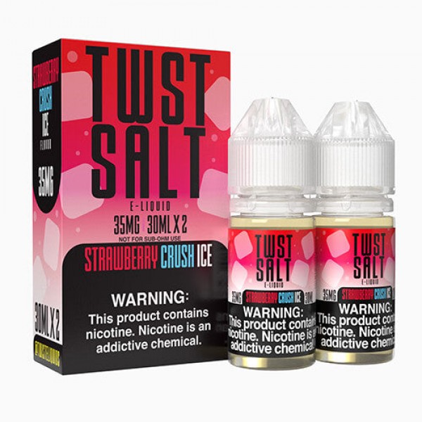 Lemon Twist E-Liquids – Strawberry Crush Ice TWST SALT – 30ml / 50mg