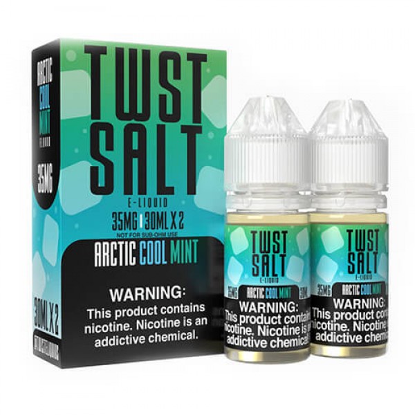 Lemon Twist E-Liquids – Arctic Cool Mint TWST SALT – 2x30ml / 50mg