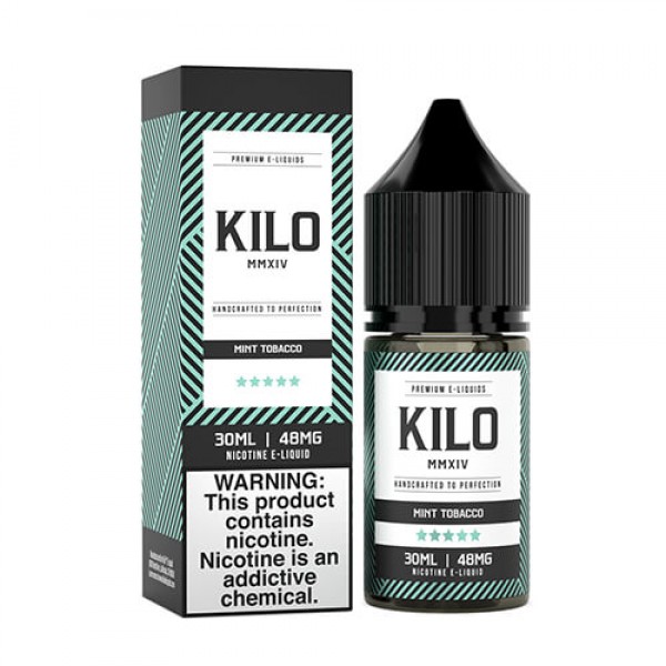 Kilo eLiquids MMXIV SALTS Series – Mint Tobacco – 30ml / 48mg