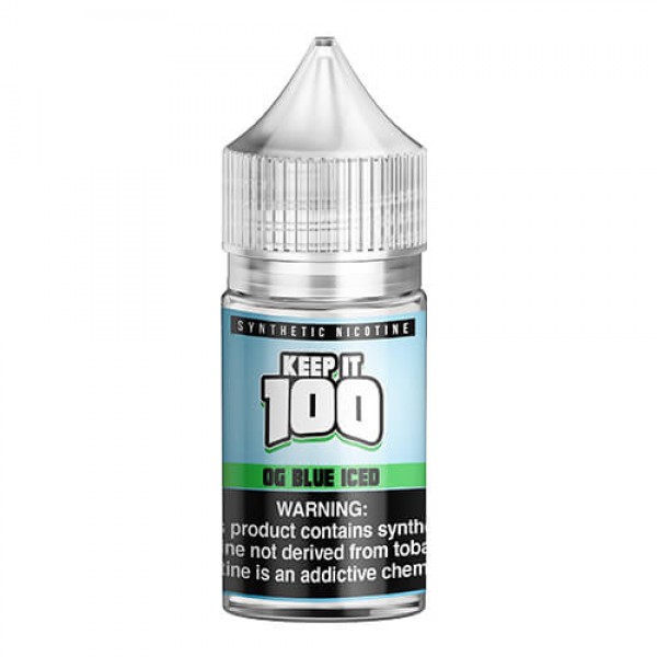 Keep It 100 Synthetic SALTS – OG Blue ICED – 30ml / 30mg