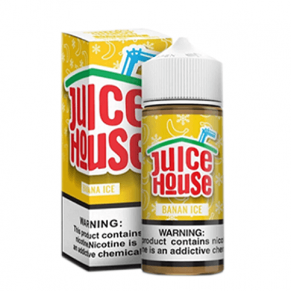 Juice House eLiquid – Banana Ice – 100ml / 3mg