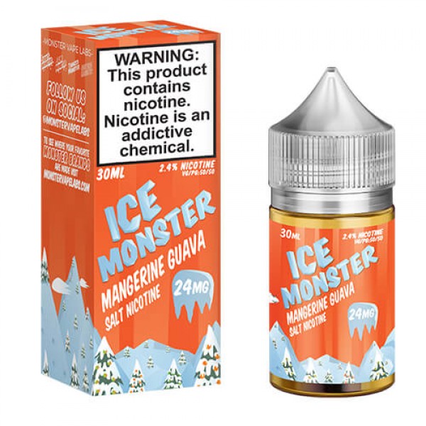 Jam Monster eJuice ICE SALT – Mangerine Guava Ice – 30ml / 48mg