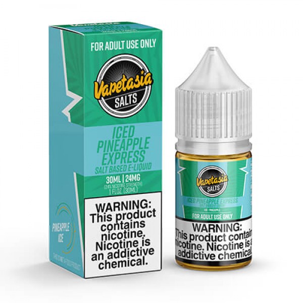 Vapetasia eJuice ICED Salts – Pineapple Express – 30ml / 48mg