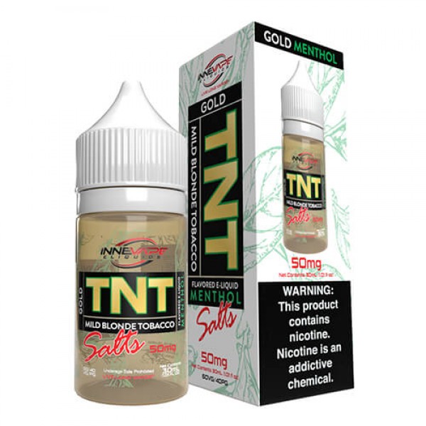 Innevape eLiquids Salts – TNT (The Next Tobacco) Gold Menthol – 30ml / 24mg