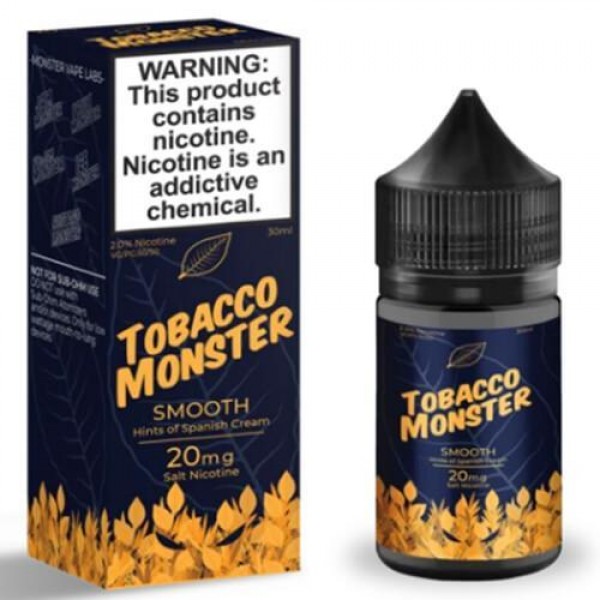 Tobacco Monster eJuice Synthetic SALT – Smooth – 30ml / 20mg