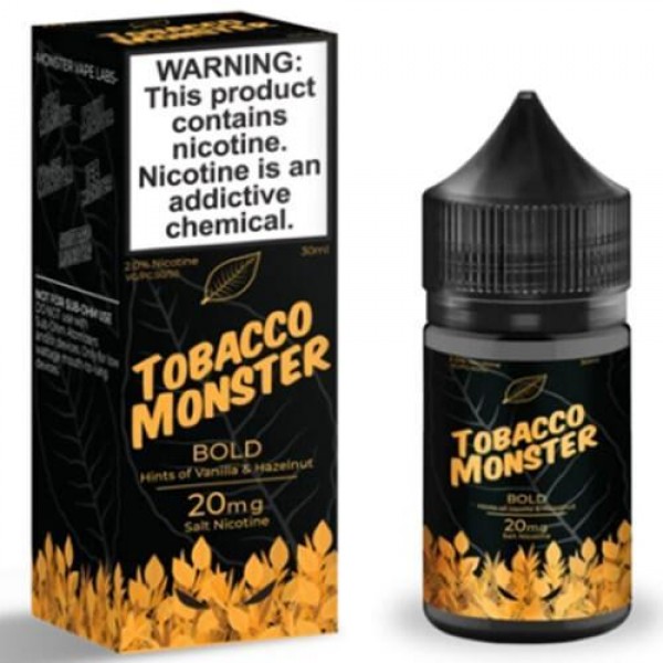 Tobacco Monster eJuice Synthetic SALT – Bold – 30ml / 60mg