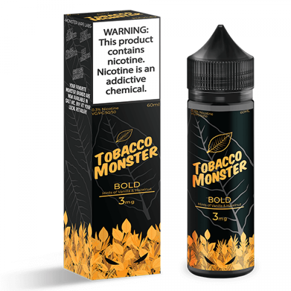 Tobacco Monster eJuice Synthetic – Bold – 60ml / 3mg