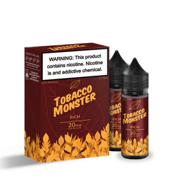 Tobacco Monster eJuice SALT – Rich – 2x15ml / 60mg