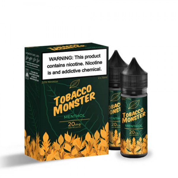 Tobacco Monster eJuice SALT – Menthol – 2x15ml / 40mg