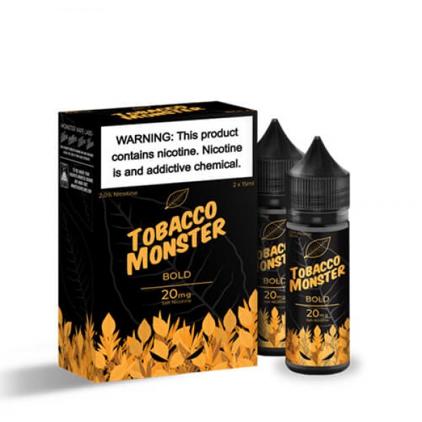 Tobacco Monster eJuice SALT – Bold – 2x15ml / 60mg