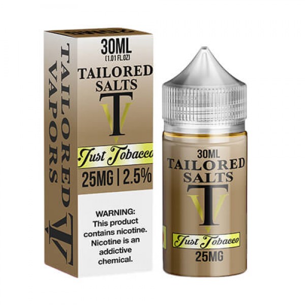 Tailored Vapors Salts – Just Tobacco – 30ml / 45mg