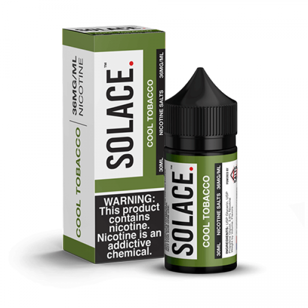 Solace Salts eJuice – Cool Tobacco – 30ml / 48mg