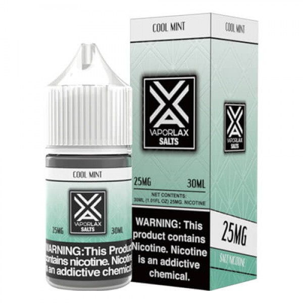 VaporLAX SALTS – Cool Mint – 30ml / 50mg