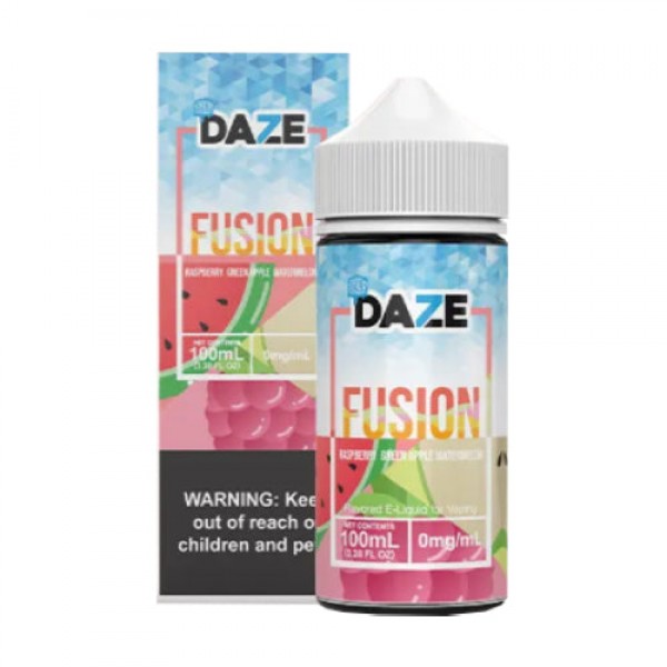 7 Daze Fusion – Raspberry Green Apple Watermelon ICED – 100ml / 6mg