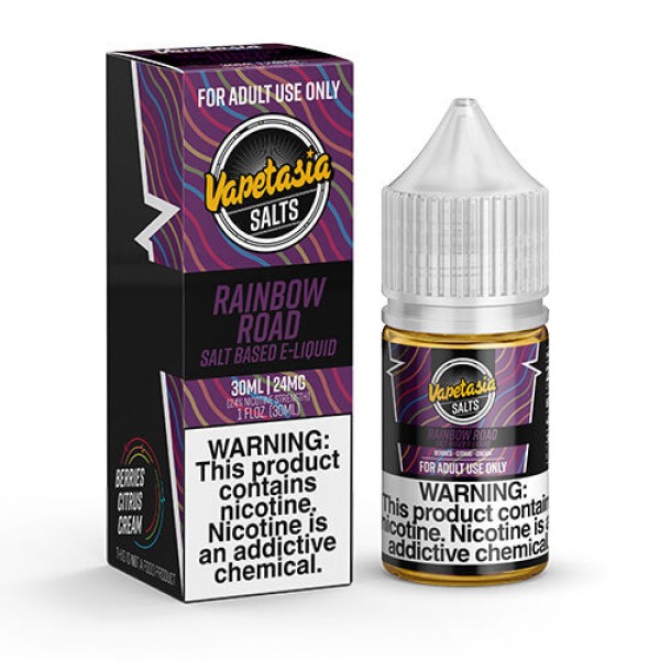 Vapetasia eJuice SALTS – Rainbow Road – 30ml / 24mg